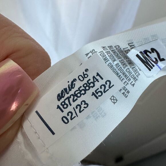 NWT Aerie Front Slit Maxi Dress BEACH WHITE SIZE‎ XL - Picture 5 of 7